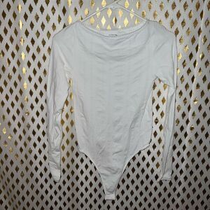 NWOT Free people intimately white bodysuit size XXS￼
